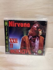 NIRVANA XXII II MCMXCIV RARE LIVE 1994 Cd picture