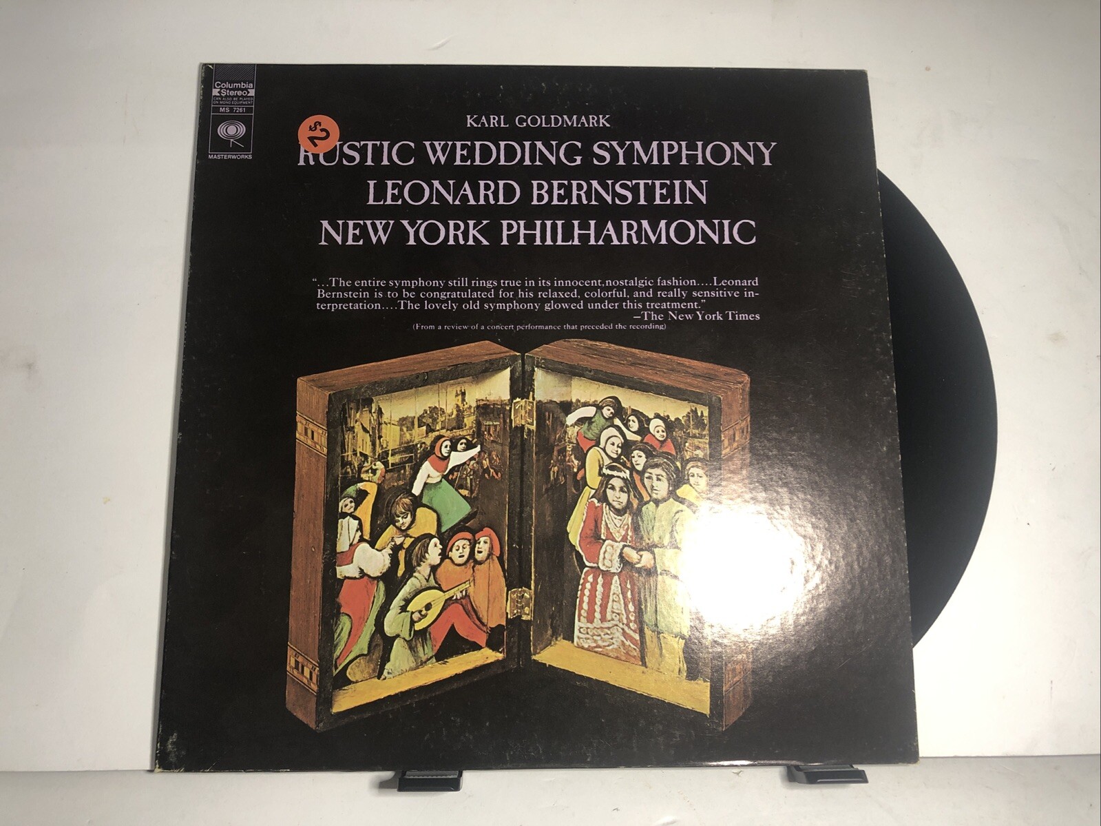 NICE NM Karl Goldmark Rustic Wedding Symphony MS 7261 LP 12in Vinyl Record Album