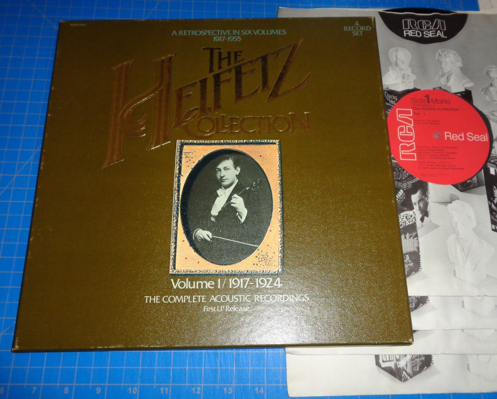 HEIFETZ COLLECTION Vol. 1 Complete Acoustic Recordings 1917-1924 - RCA ARM4-0942