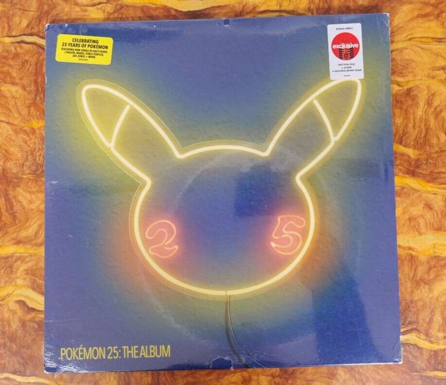 Pokémon 25: The Album by Various (Vinyl, 2022, Capitol Records)