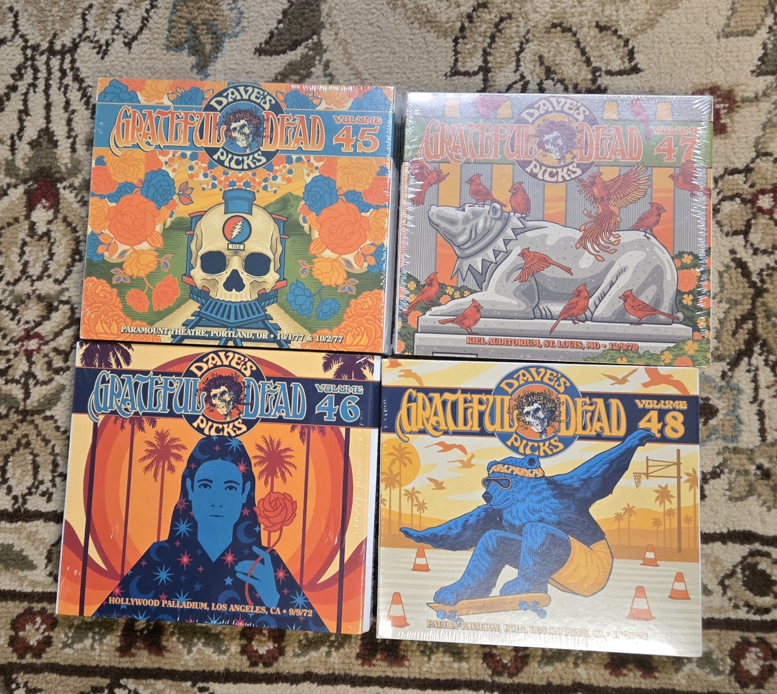 GRATEFUL DEAD Daves Picks 2023 Vol. 45 46 47 48 w/ Bonus Disc