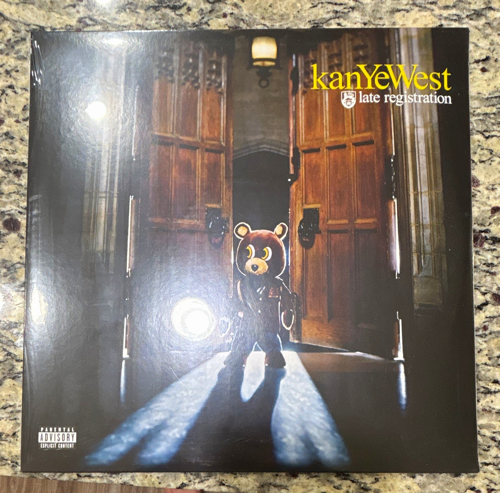 Kanye West - Late Registration Black Vinyl Record Roc-A-Fella Hip-Hop