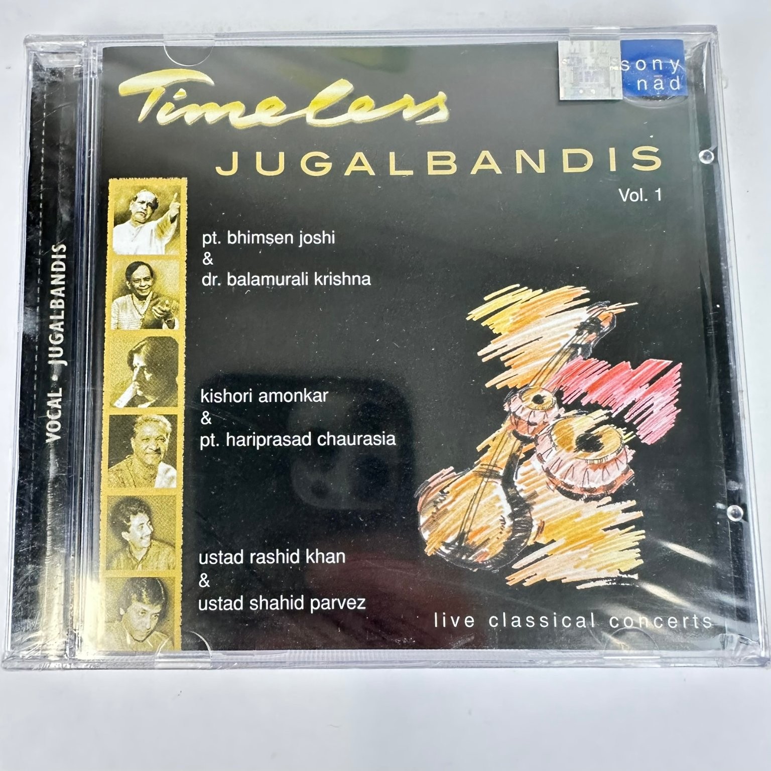 Timeless Jugalbandis Vol. 1 CD Indian Classical Pt. Bhimsen Joshi Sony Nad