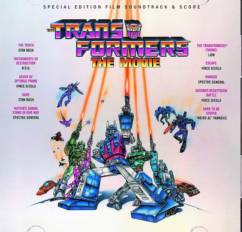 The Transformers The Movie Soundtrack CD 1986 Scotti Bros brand new sealed