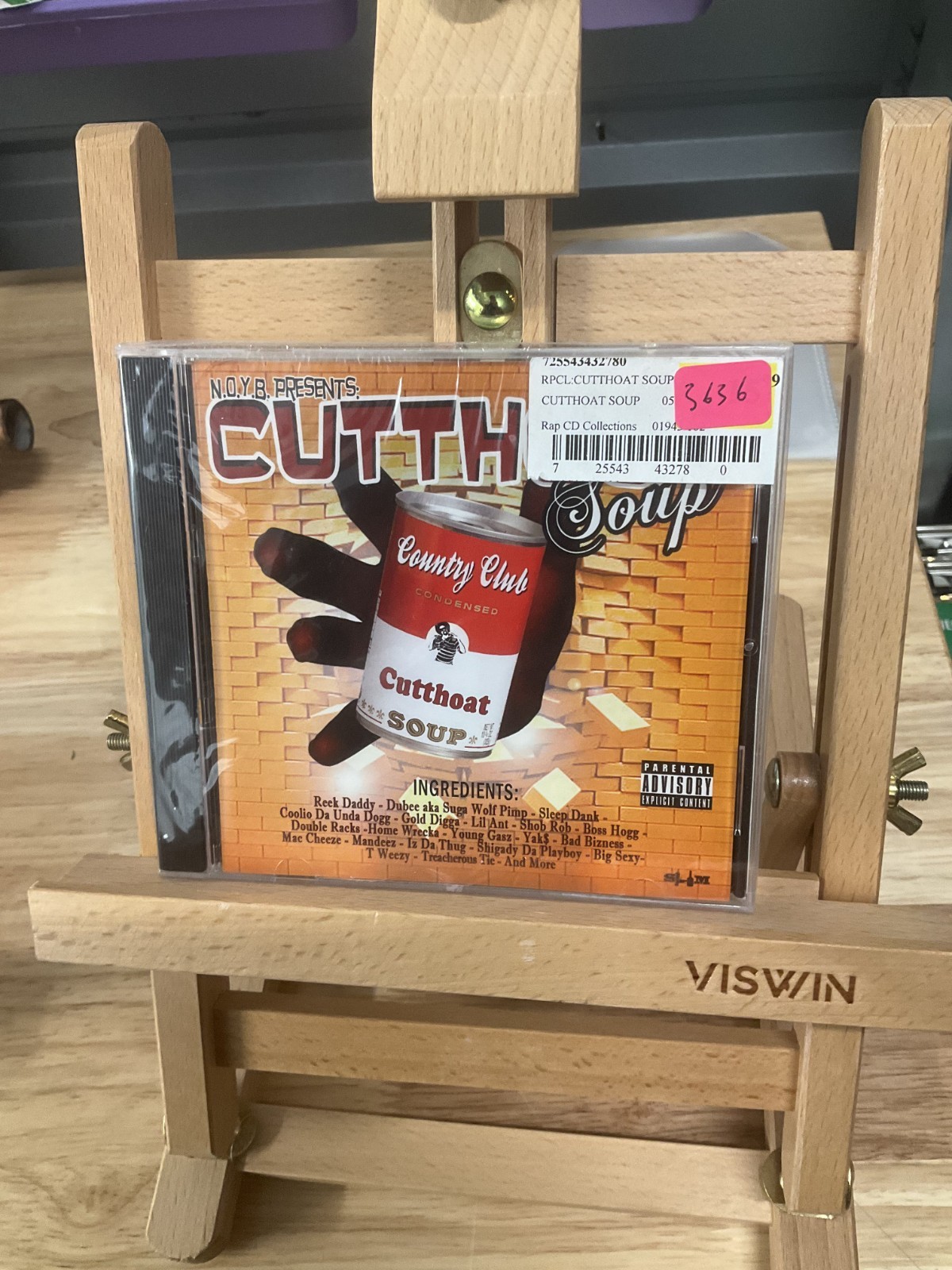 N.O.Y.B. Presents: Cutthroat Soup by Reek Daddy CD, 2012 Brand New #3636