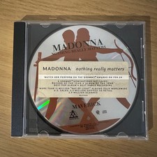 Madonna - NOTHING REALLY MATTERS - US Promo CD - 3 TRACK picture
