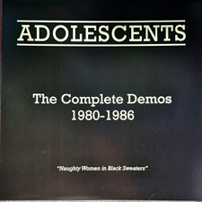 Adolescents The Complete Demos 1980-1986 2005 Frontier 31076-1 Clear LP picture