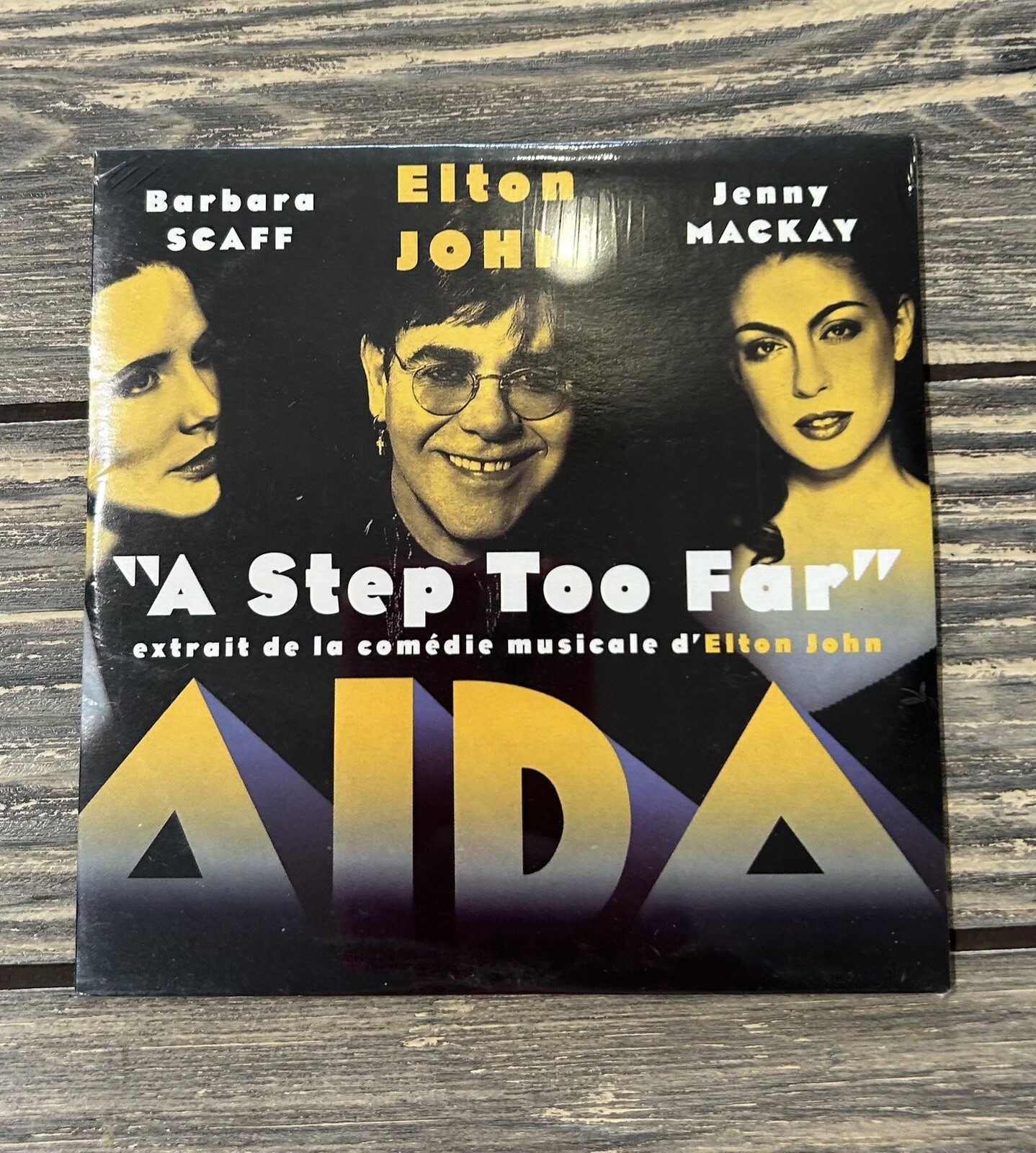 Vintage 1999 AIDA A Step Too Far CD Elton John New Sealed Universal