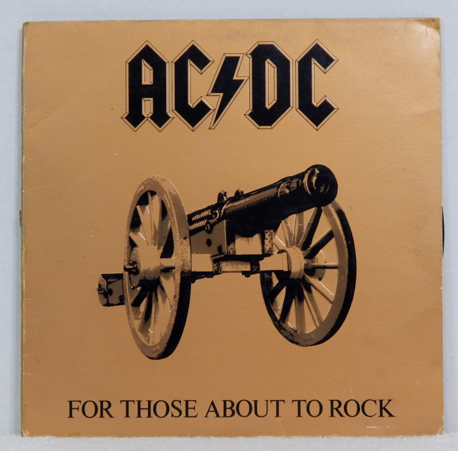 AC/DC – For Those About To Rock - 1981  Atlantic Hard Rock Vinyl LP MASTERDISK R