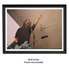 Dave Grohl Foo Fighters Autograph Rock Star Hand Signed Photo COA & PSA Approved picture