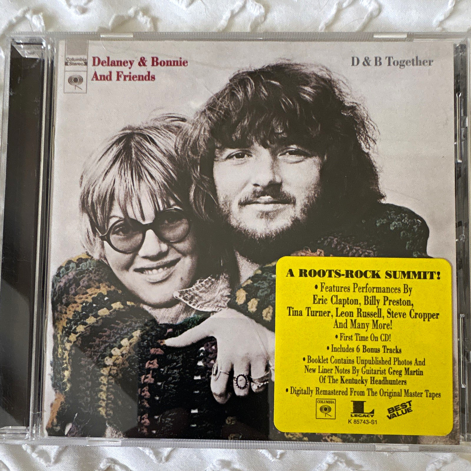 D & B Together by Delaney & Bonnie & Friends (CD, 2003, Legacy) Remastered