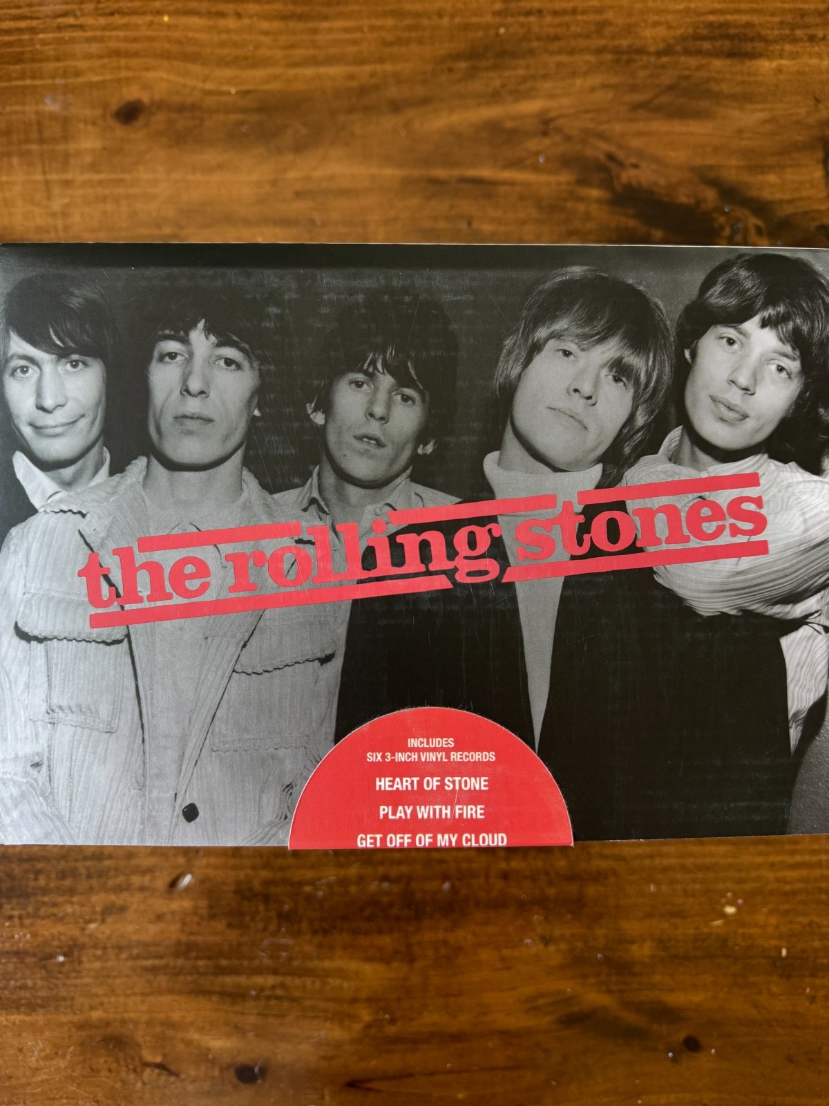 Rolling Stones RSD3” Turntable W/ Crate & Complete Set Of Six 3” Records - 2026