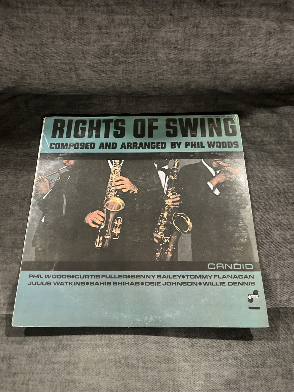 NEW STILL SEALED Rights Of Swing PHIL WOODS Barnaby Candid 1977 Vinyl Record LP