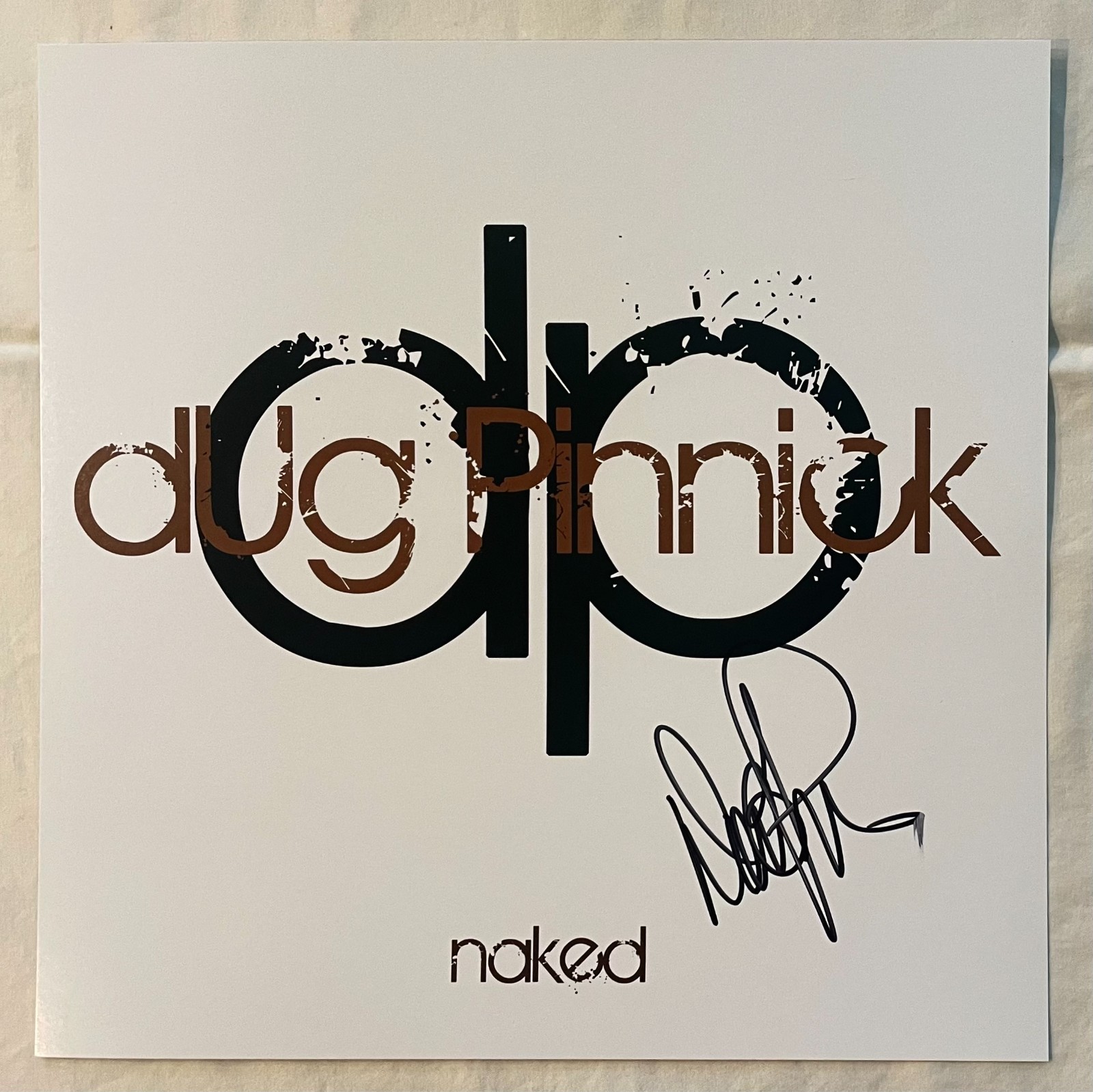 Dug Pinnick - Naked + 1 Bonus (Black 2LP - Only 300 Made - AUTOGRAPHED) King\'s X
