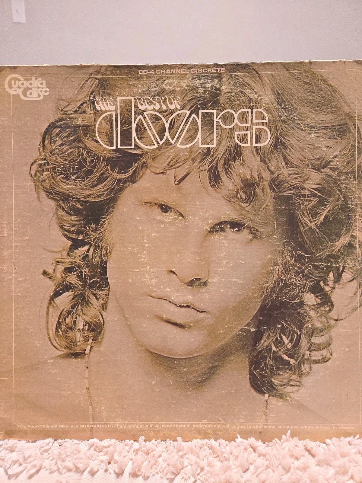 The Best Of The Doors LP by The Doors Vinyl quadraphonic 1973 VG++