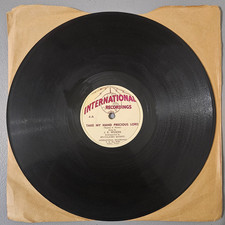 VINTAGE RARE Take My Hand Precious Lord - JE Wilson 78RPM Historic Gospel Record picture