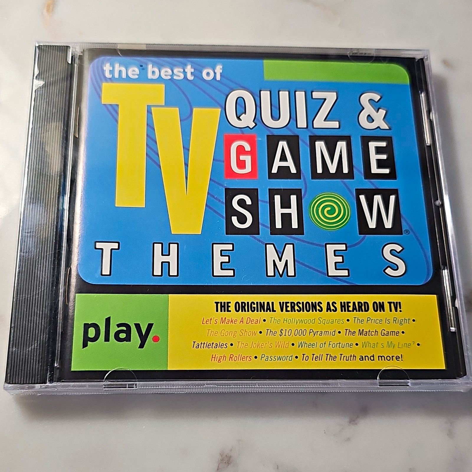 Best of TV Quiz & Game Show Themes CD Album 2000 TV Soundtrack Factory Sealed