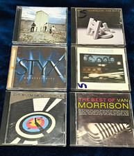Rock CD Lot (6) The Who, REO Speedwagon, Styx, 38 Special, Eagles, Van Morrison picture