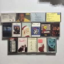 Vintage Comedy Pop R&B Cassette Lot 15 Tapes Carlin Julia Fordham Sealed Promo  picture