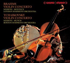 Henryk Szeryng - Brahms & Tchaikovsky Violin Concertos (CD) picture