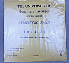 University of Southern Mississippi Symphonic Band 1973-74 LP Joe Mullins picture