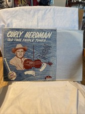 Curly Herdman Lp Old Time Fiddle Tunes On Arcade - Vg To Vg+ / Vg- picture