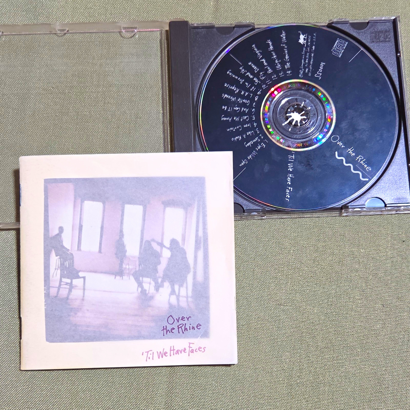 Over the Rhine - 'Til We Have Faces CD (1991, Rare Indie 1st Press) AUTOGRAPHED