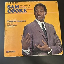 Sam Cooke Featuring Charlie Francis PS-9020- Vinyl Record LP Album VG picture