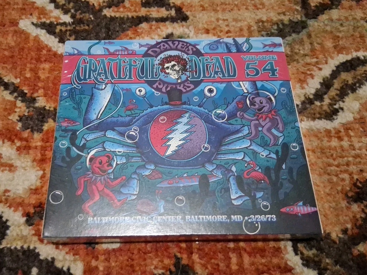 Dave\'s Picks New/Sealed Volume 54 w/Bonus  Baltimore 1973 The Grateful Dead