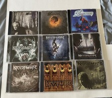 LOT OF 9 NEVERMORE & SANCTUARY CDS OG METAL SUPER RARE OOP picture