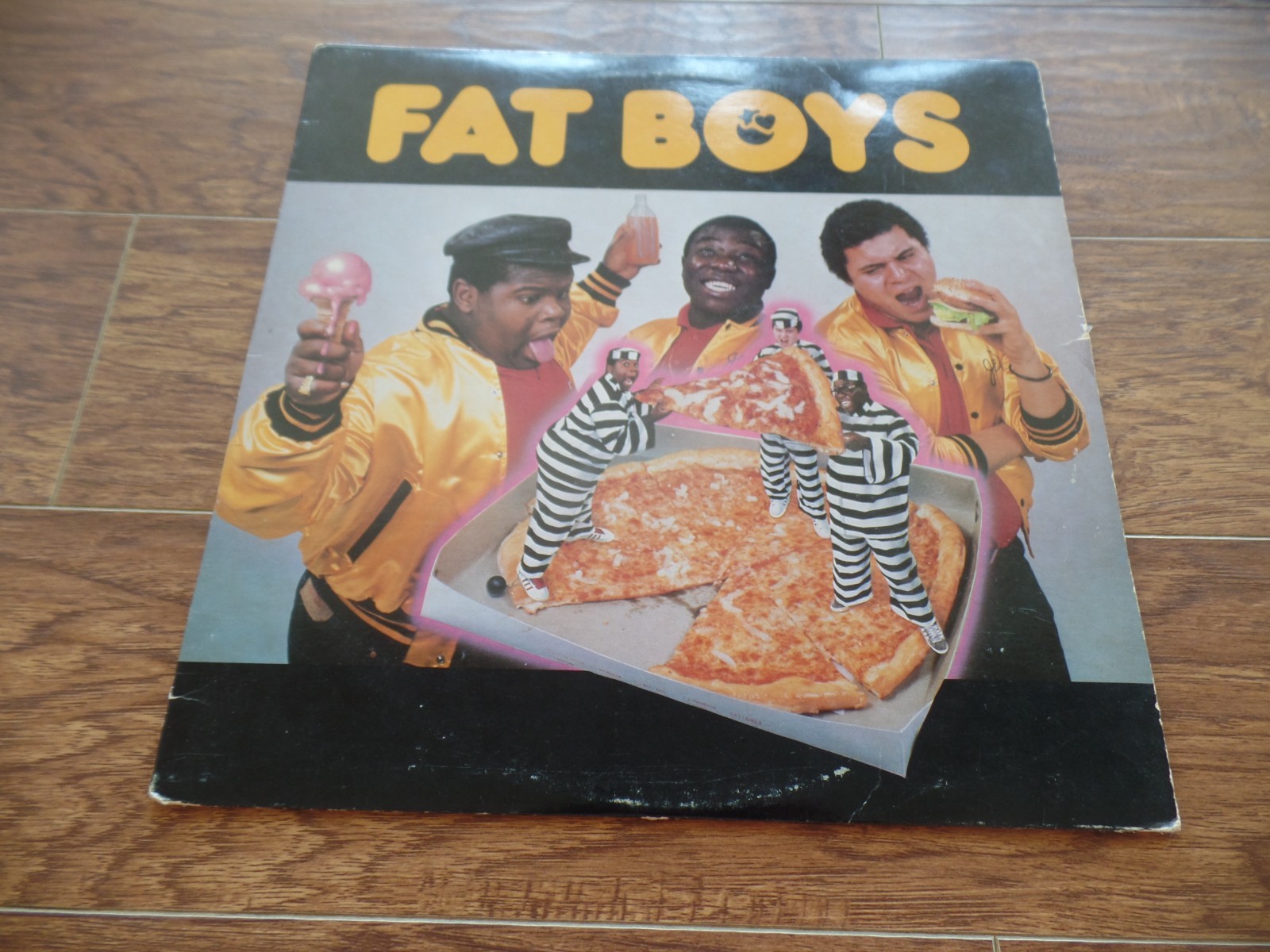FAT BOYS SELF TITLED VINYL RECORD ALBUM VINYL LP KURTIS BLOW 1984 ORIGINAL PRESS