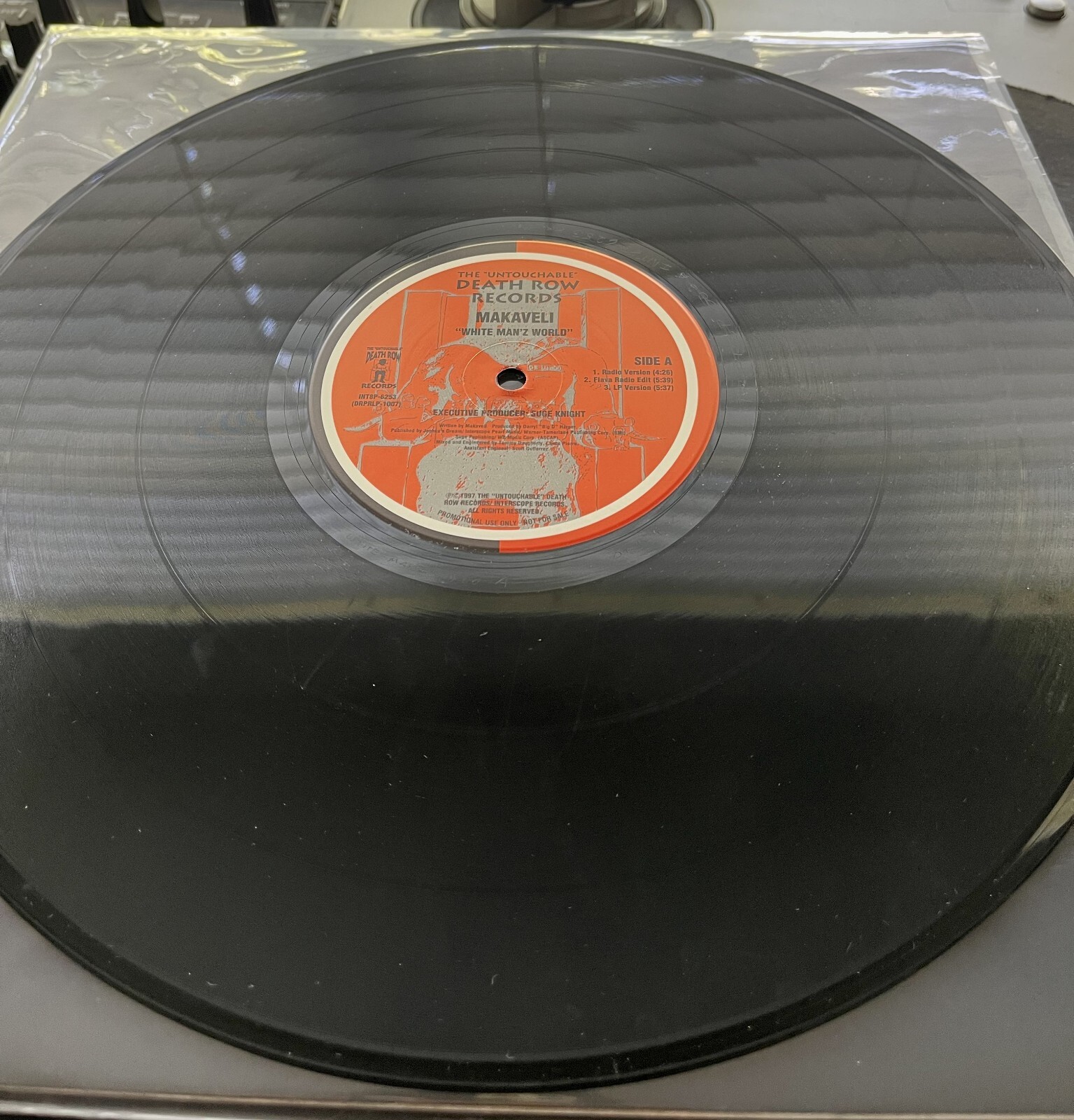 Makaveli aka 2Pac – White Man\'z World / Me And My GF OG 1996 Press 12\