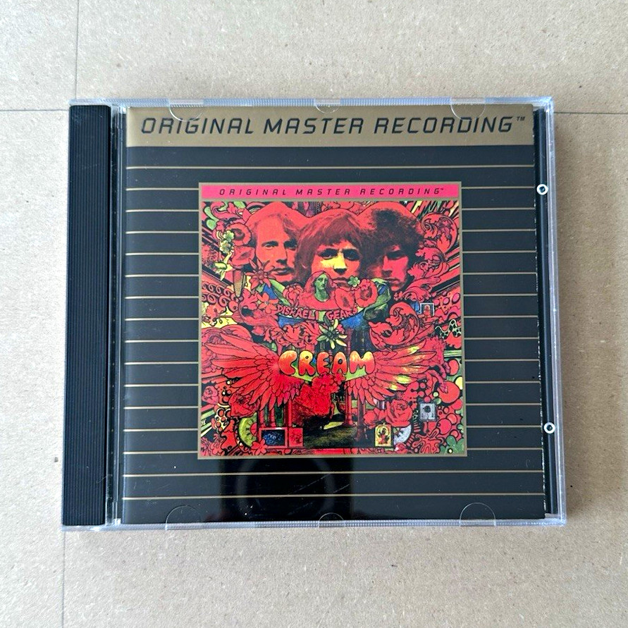 Cream (Eric Clapton)Disraeli Gears 24k Gold Audiophile CD