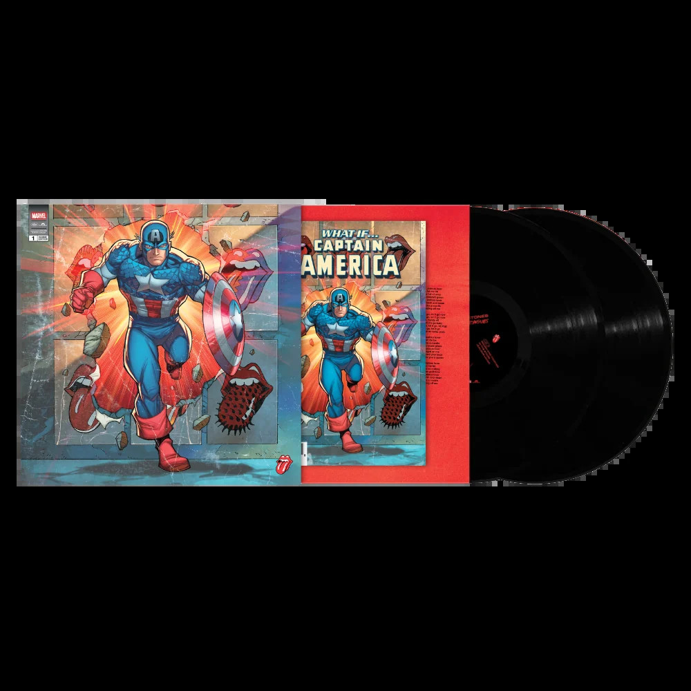 The Rolling Stones Foreign Tongues Marvel Captain America Vinyl & Comic Ltd Ed