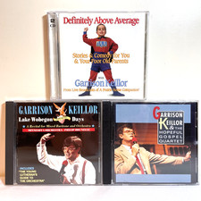 3 GARRISON KEILLOR ALBUMS (4 CD Lot) Comedy Folk Country Religious picture