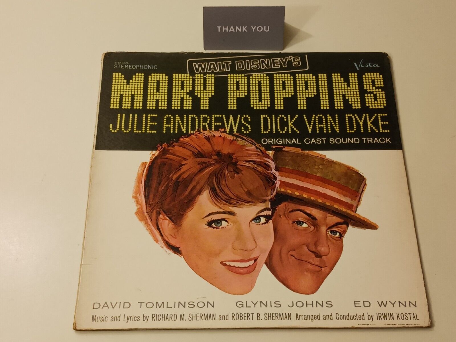 Walt Disney's Mary Poppins-1964 Julie Andrews Dick Van Dyke  Vintage