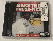 Maestro Fresh-Wes - Certs Wid Out Da Retsyn - SEALED CD Single/ Torn Shrink  picture
