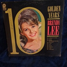 Vintage 1968 Brenda Lee 10 Golden Years Vinyl LP Album Pickwick SPC-3697 picture