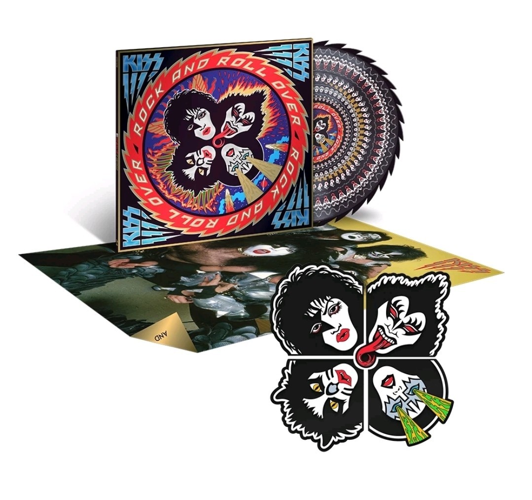 KISS Rock And Roll Over 50th DELUXE 1LP PICTURE DISC VINYL + Coin PRESALE 11/06