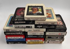 Lot of 20 Vintage 8-Track Tapes Elton John,Elvis Presley,Doug Kershaw, Tom Jones picture