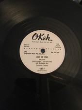 1951 R&B Promo DOLORES HAWKINS 78 rpm OKEH 6857 LOVE ME LONG picture