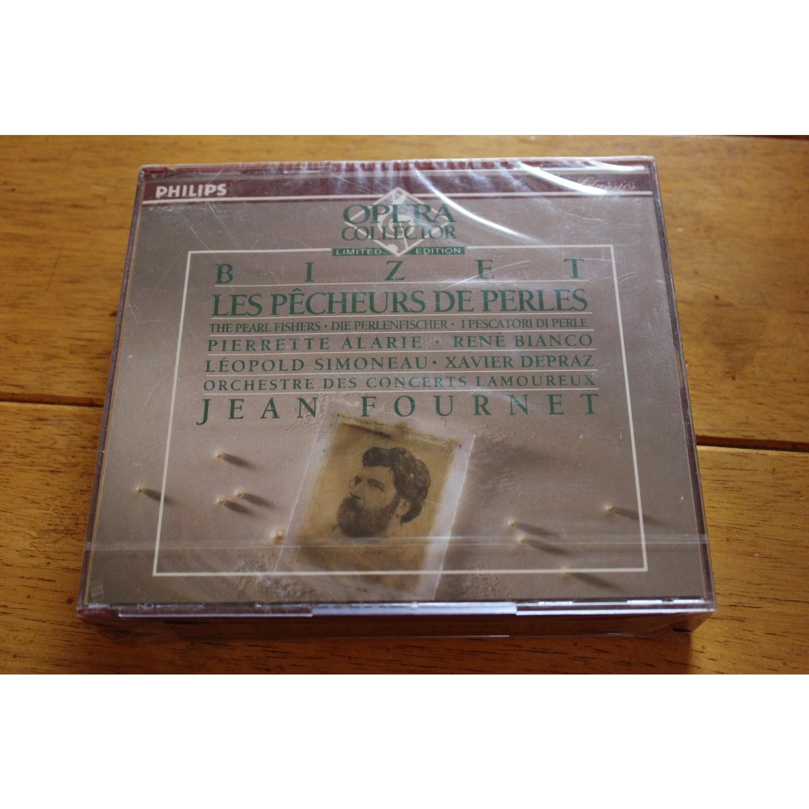 Bizet Les Pecheurs de Perles The Pearl Fishers CD Opera Philips Jean Fournet