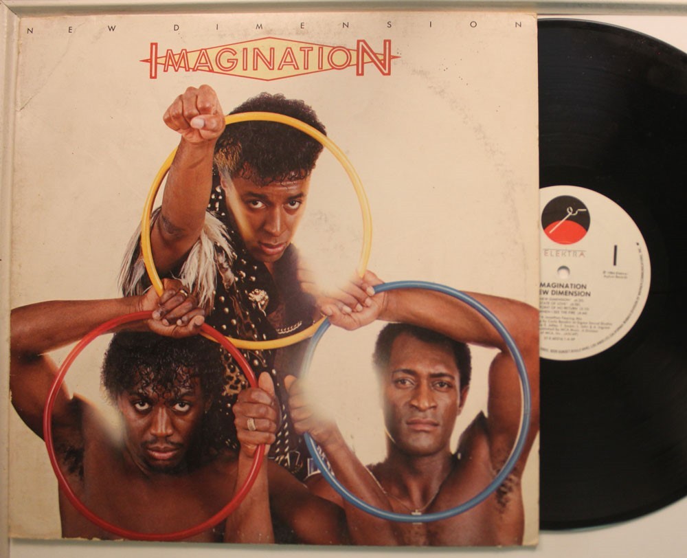 Imagination Lp New Dimension On Elektra - Vg+ To Vg++/ Vg++