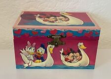 Disney Mickey for Kids Kreisler Minnie Daisy Wind Up Music/Jewelry Box Vintage picture