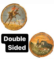Vintage western cowboy Picture Disc 45rpm 7 inch Record Double Sided Art Horse picture