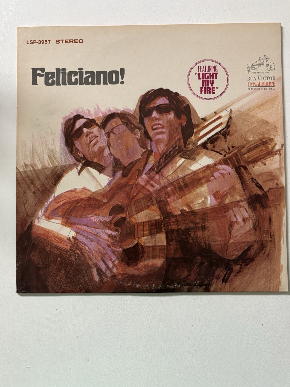 1960s Jose Feliciano Feliciano Light My Fire LP US Press Complete W/OG Sleeve