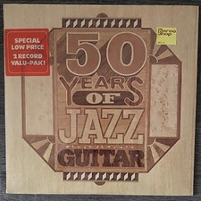 50 YEARS OF JAZZ GUITAR (Double LP) Gatefold CG33566 SEALED picture
