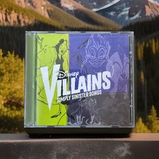 Disney Villains : Simply Sinister Songs CD Rare picture