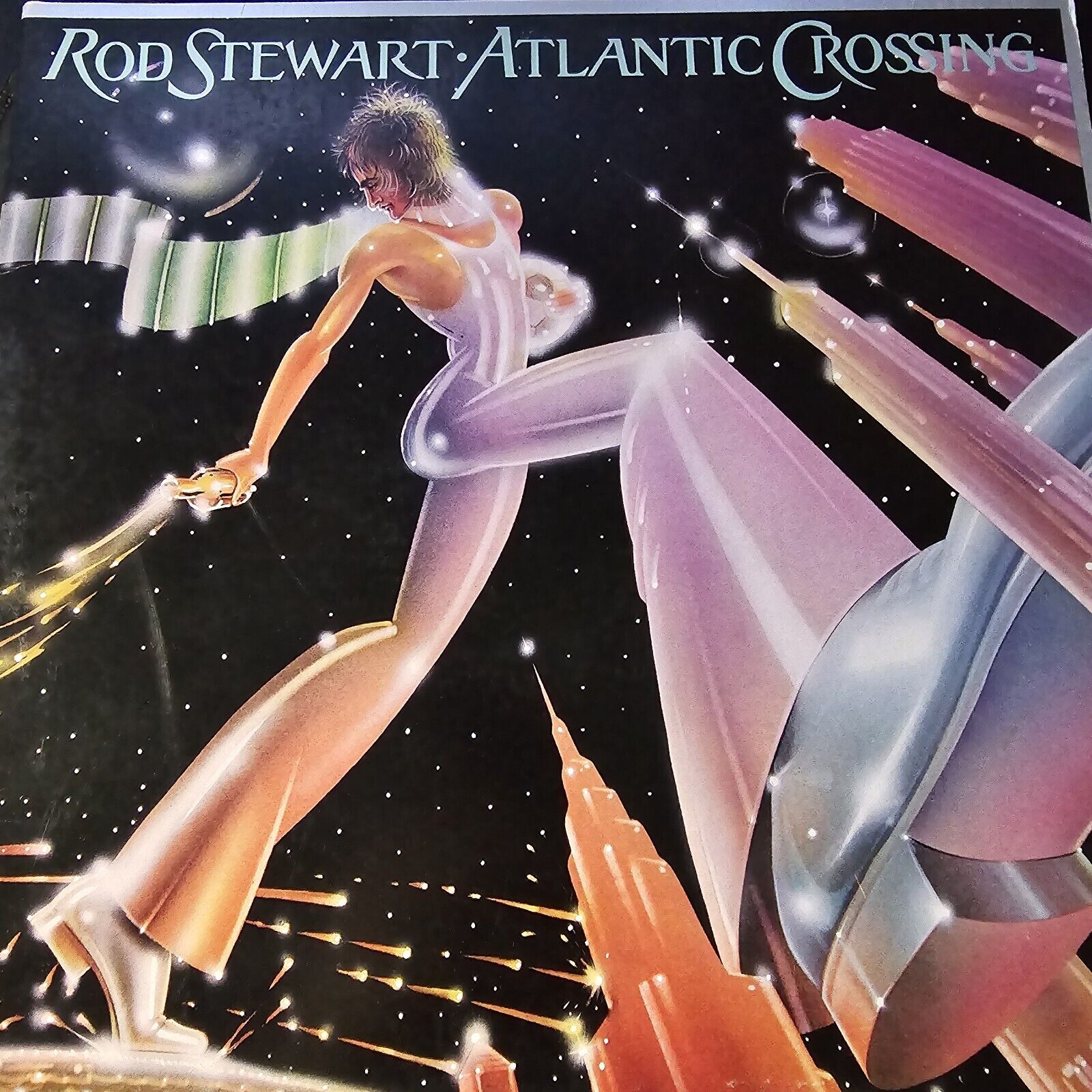 Rod Stewart-Atlantic Crossing-1975 WB BS2875- Vinyl Record LP 