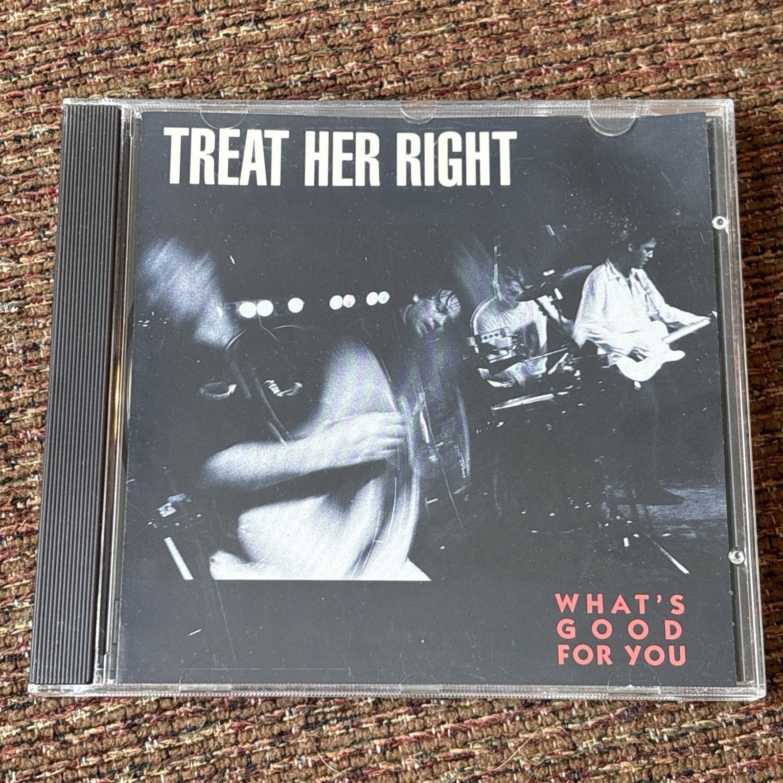 What's Good for You Treat Her Right CD 1991 Rounder 9028 Mark Sandman MINT DISC
